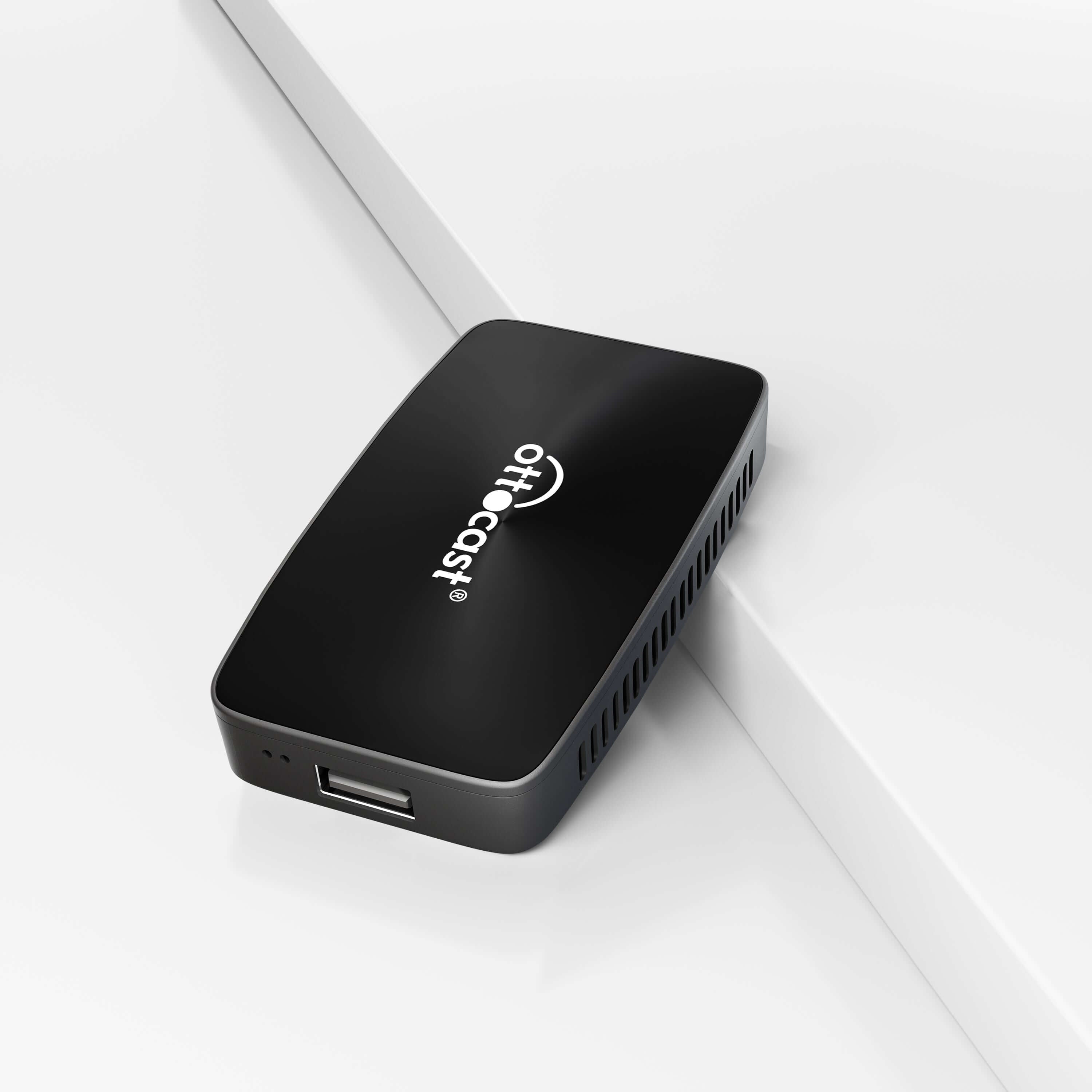 Ottocast Play2Video Plug n Play Multimedia Wired/Wire-less CarPlay/Android Auto AI Device