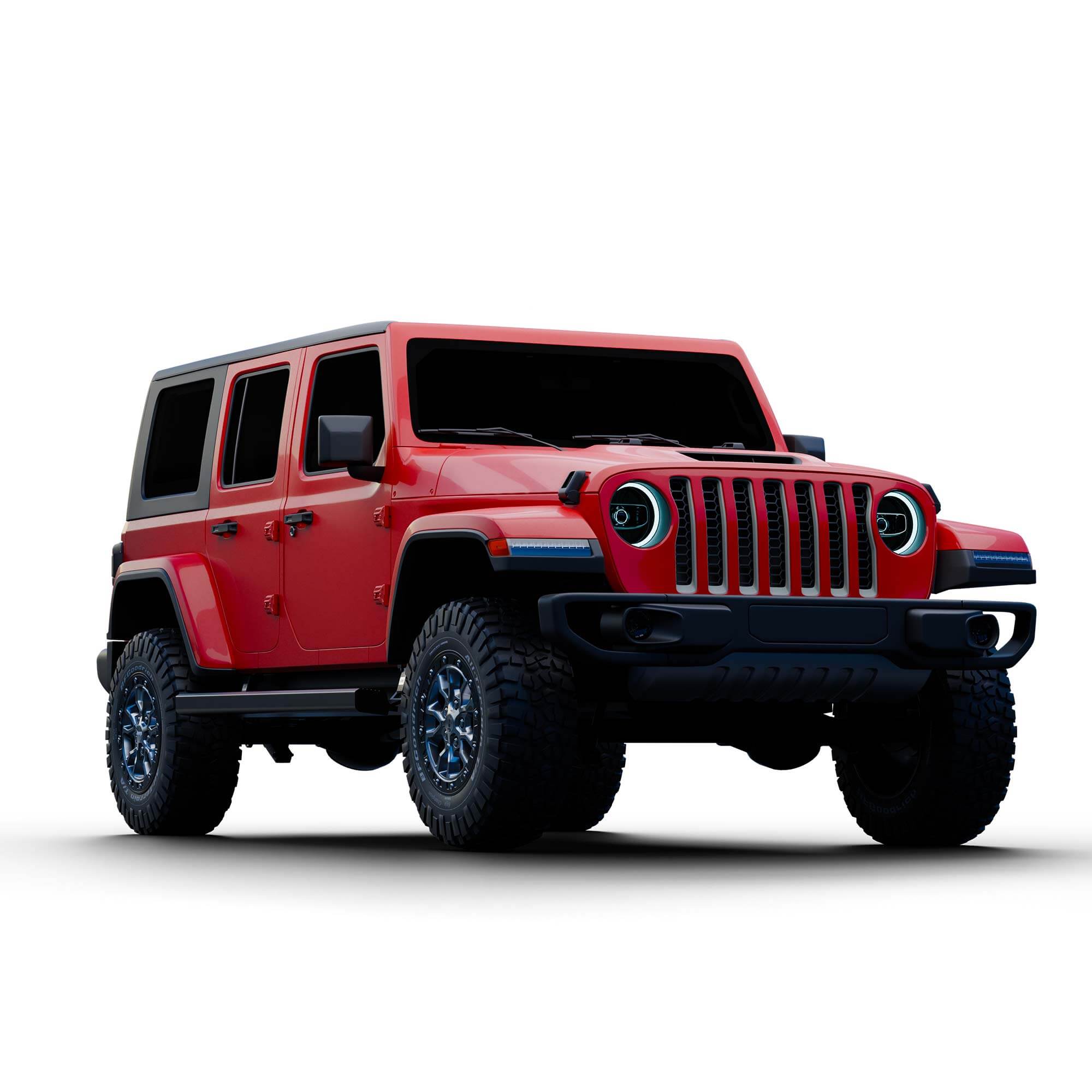 JCBL Accessories Automatic Door Side E-Step for SUVs (Jeep Wrangler 18+ E-Side Step)