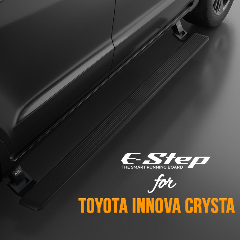 Toyota Innova Crysta 2016+ RGB Electric Side Step Without RGB Streamer Lights