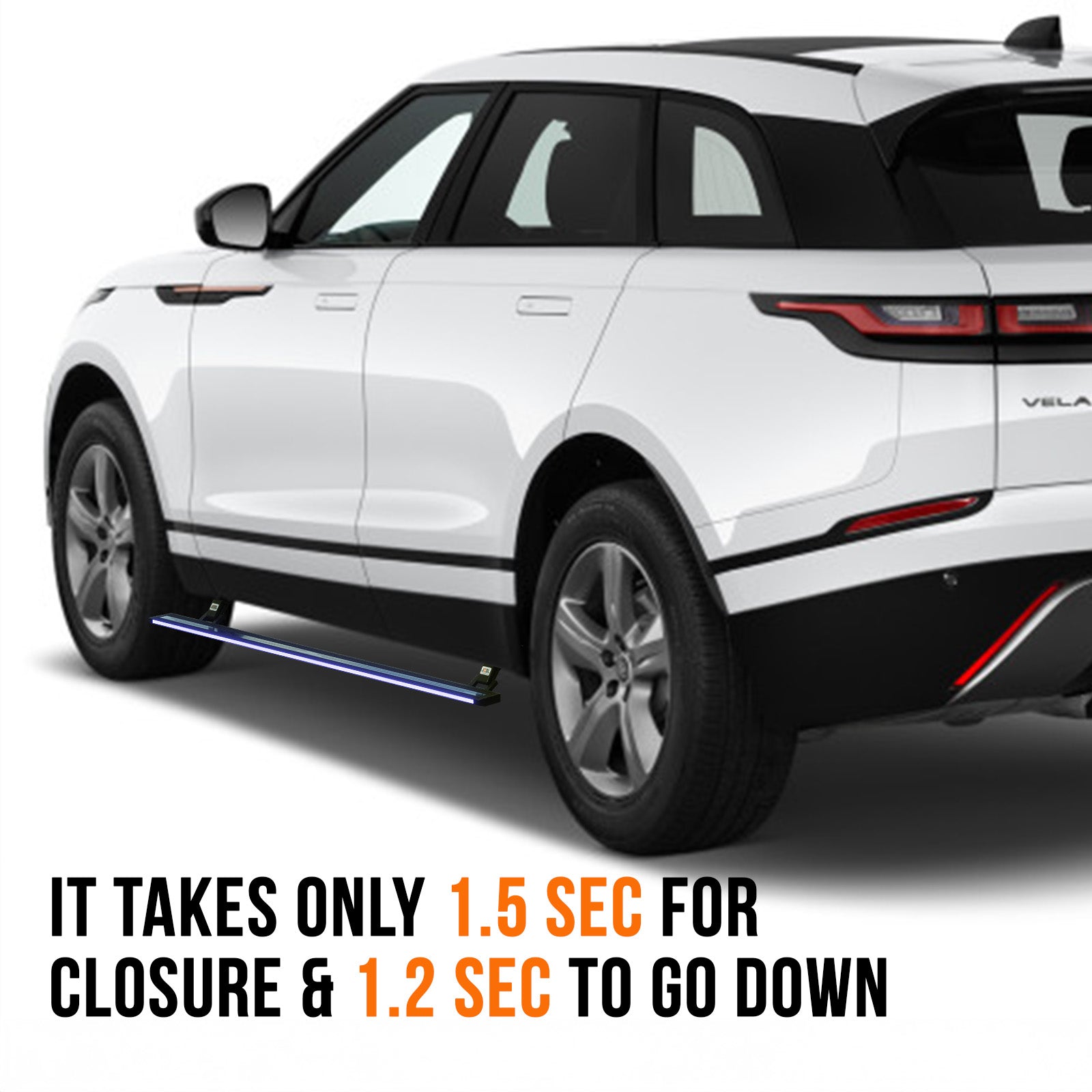 Range Rover Velar 2021–2023 RGB Electric Side Step (App Controlled)