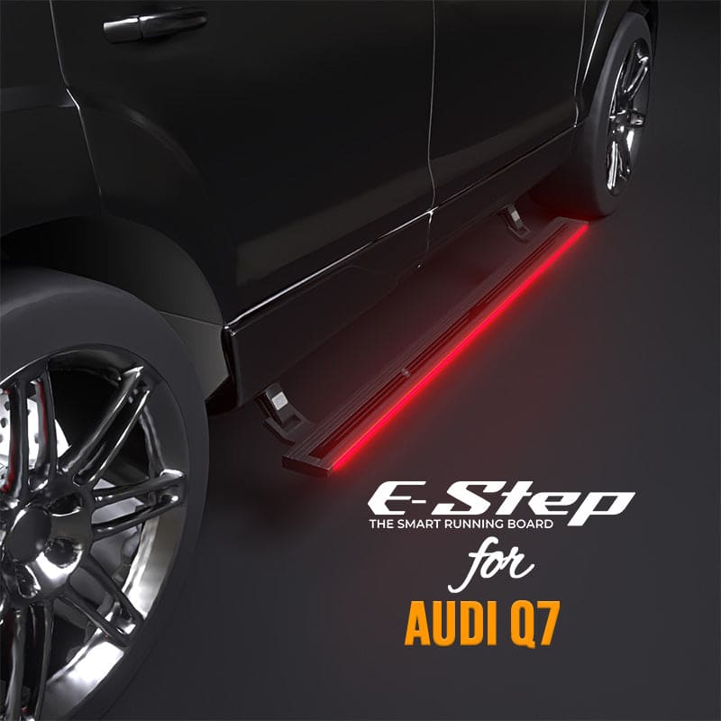 Audi Q7 2016+ Electric Side Step with RGB Lights & App Control
