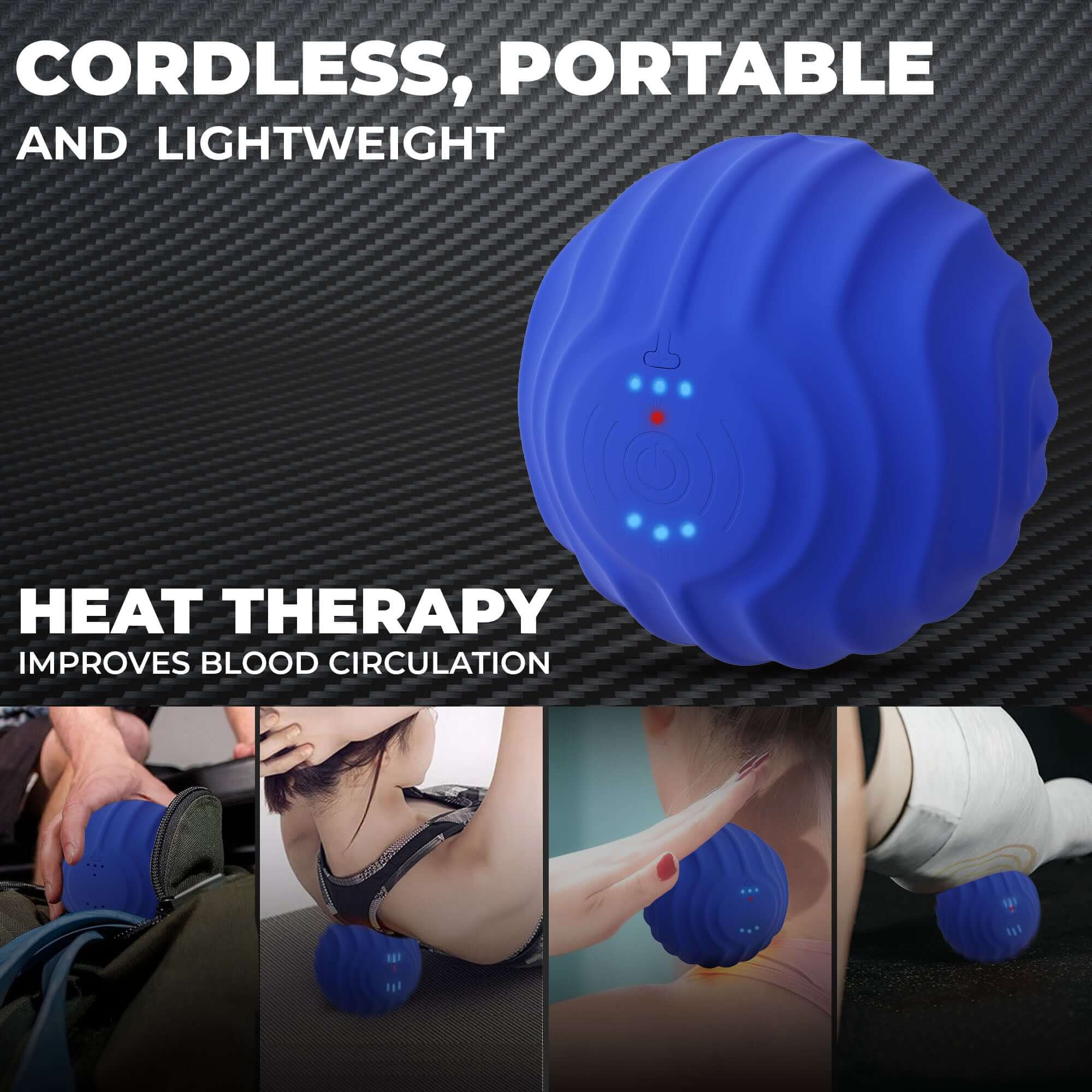 ORB Massager Ball with Heating and Vibration Modes