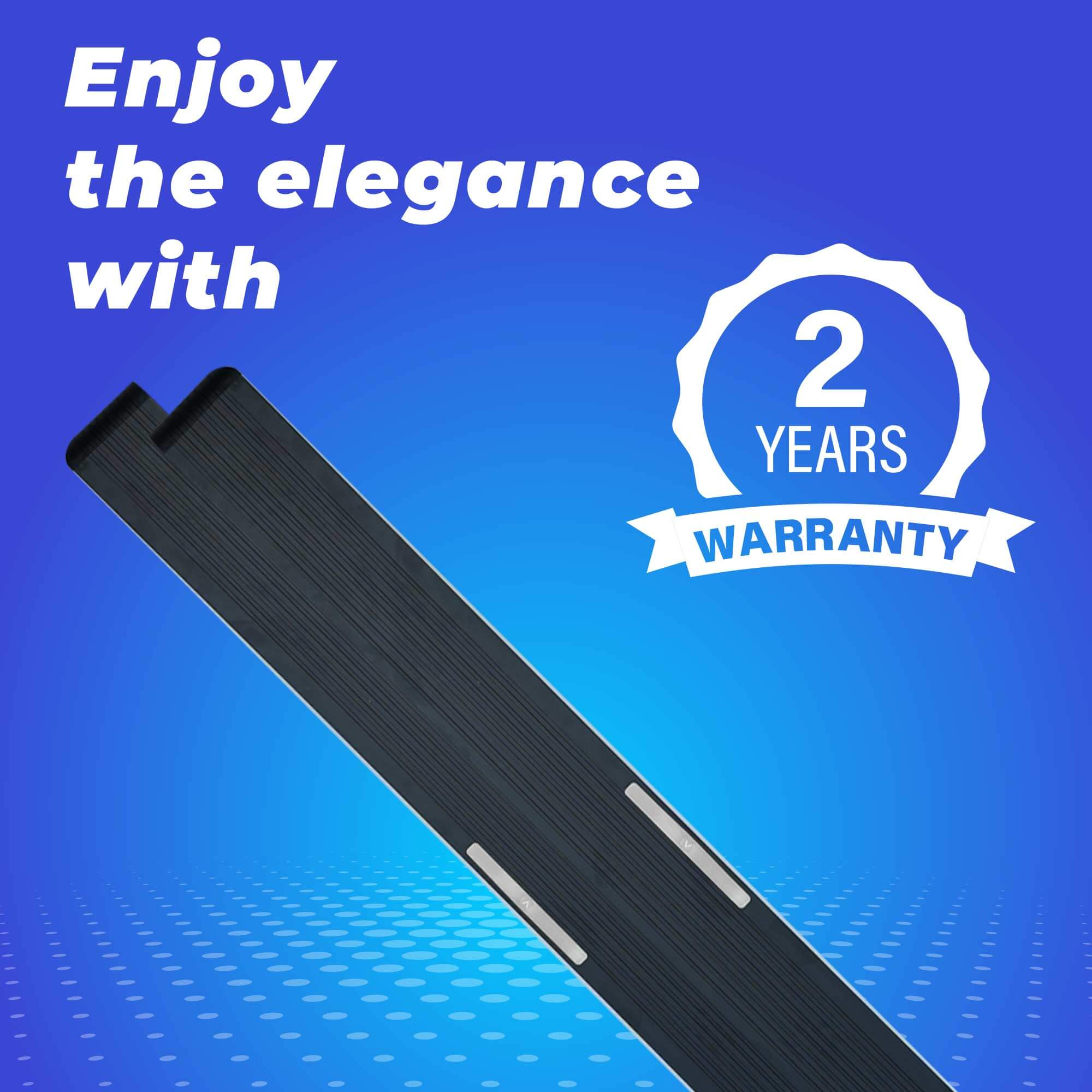 JCBL Accessories Automatic Door Side E-Step for SUVs (KIA Carnival 15+ E-Side Step) | Enjoy the elegance with 4