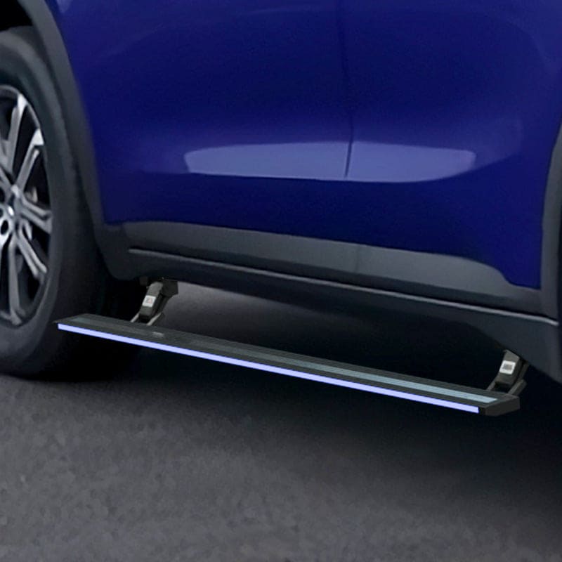 Mahindra XUV700 2021+ Electric Side Step with RGB Streamer Lights & App Control