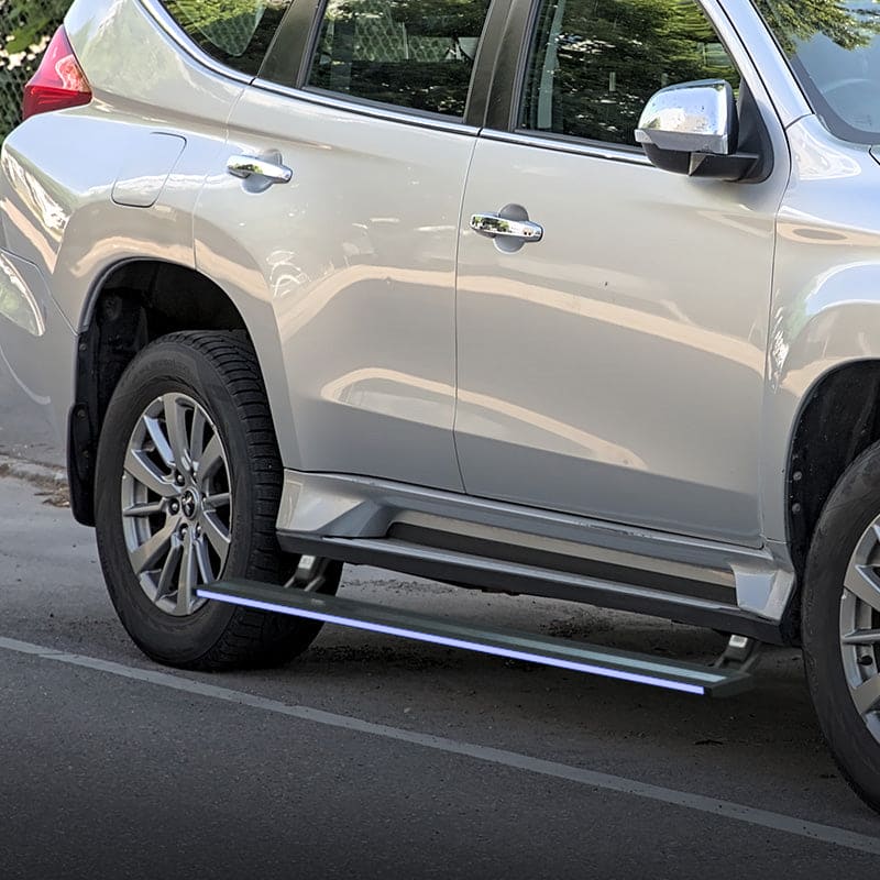 Mitsubishi Pajero 2019+ RGB JCBL Accessories Electric Side Step (App Controlled)