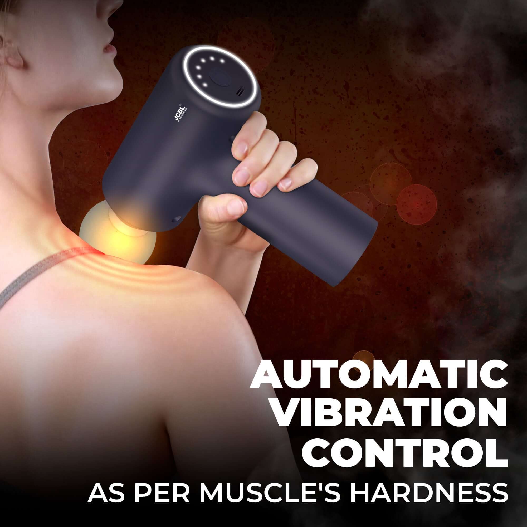 Glock Body Gun Massager | 4 Bullet Heads