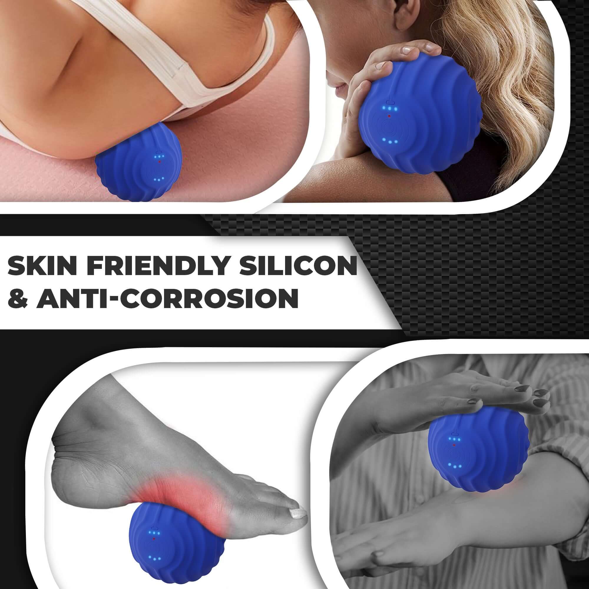 ORB Massager Ball with Heating and Vibration Modes