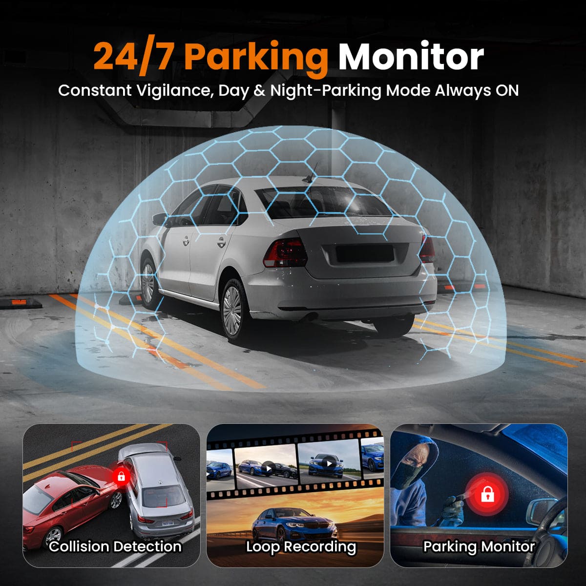 StarVision — 4K Dual Dash Cam with GPS, ADAS & Touchscreen