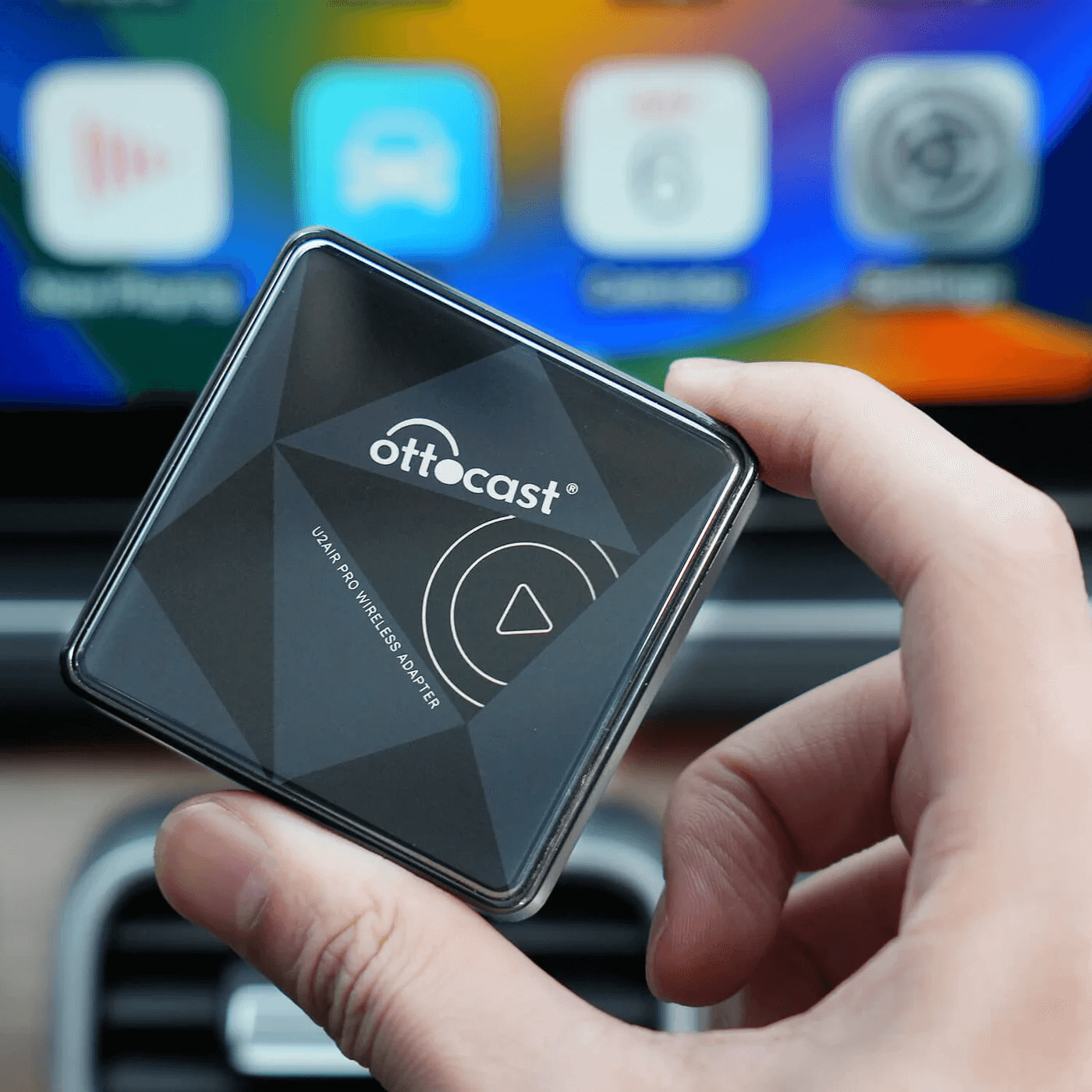 Ottocast U2 Air Pro Plug n Play Multimedia Wired/Wire-less CarPlay Auto AI Device