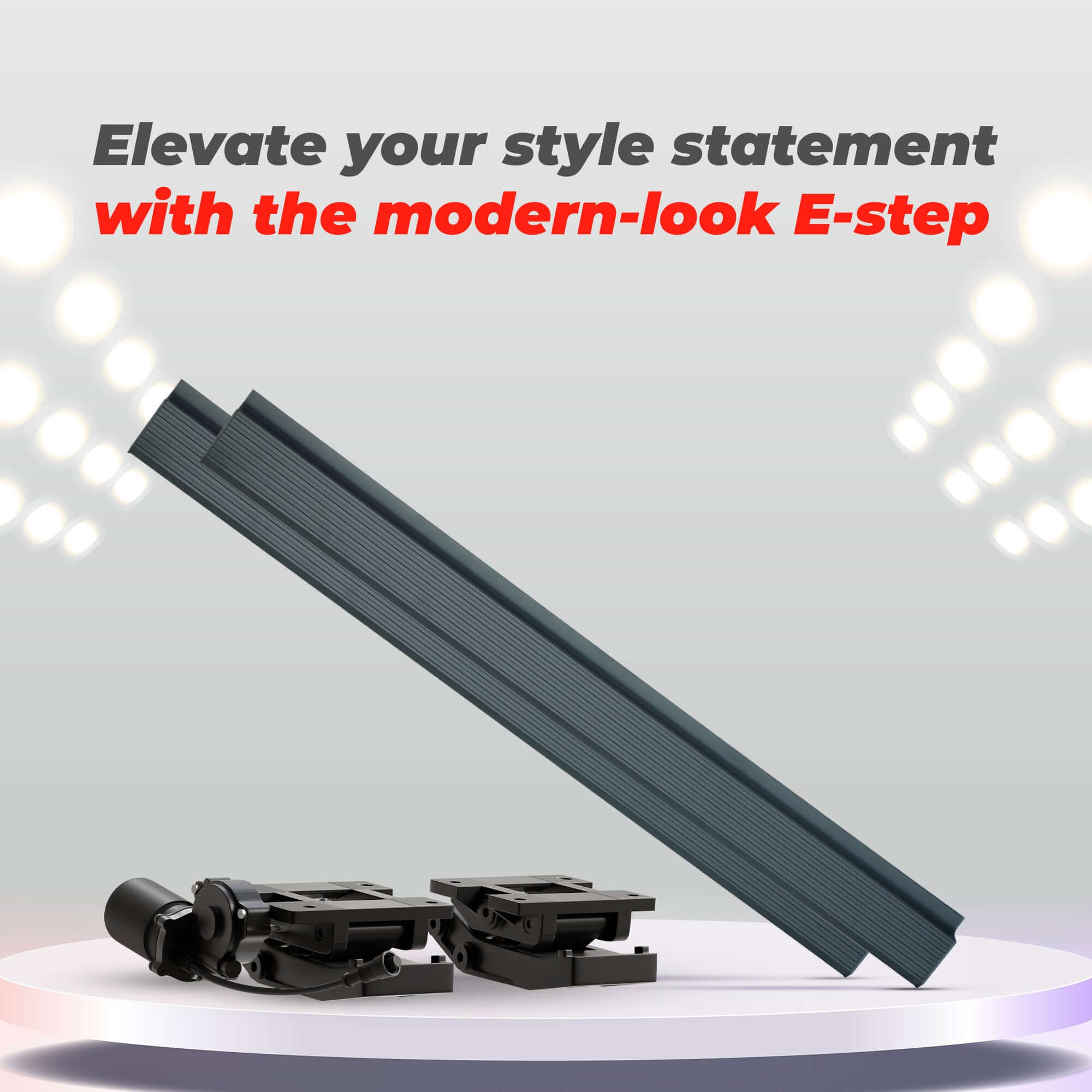 Electric Side Step for Mahindra Thar 2019+ without RGB Streamer Lights