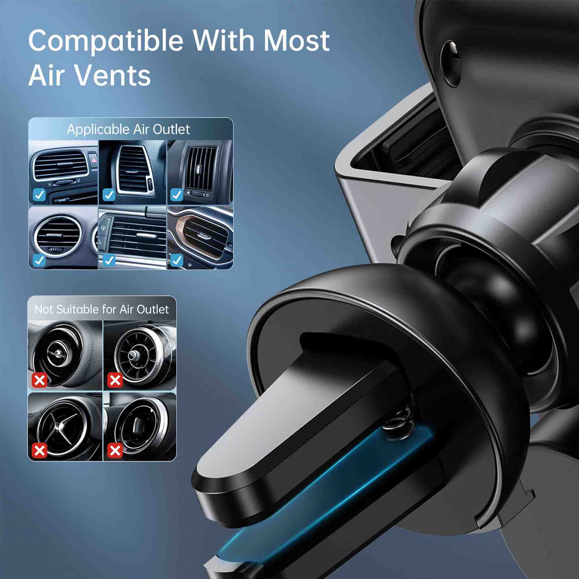 Dual Mount Mobile Holder and Charger