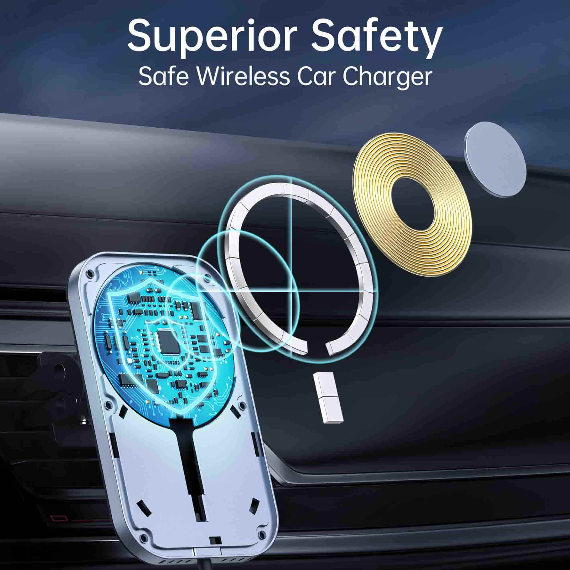 Magnetic wireless Charger