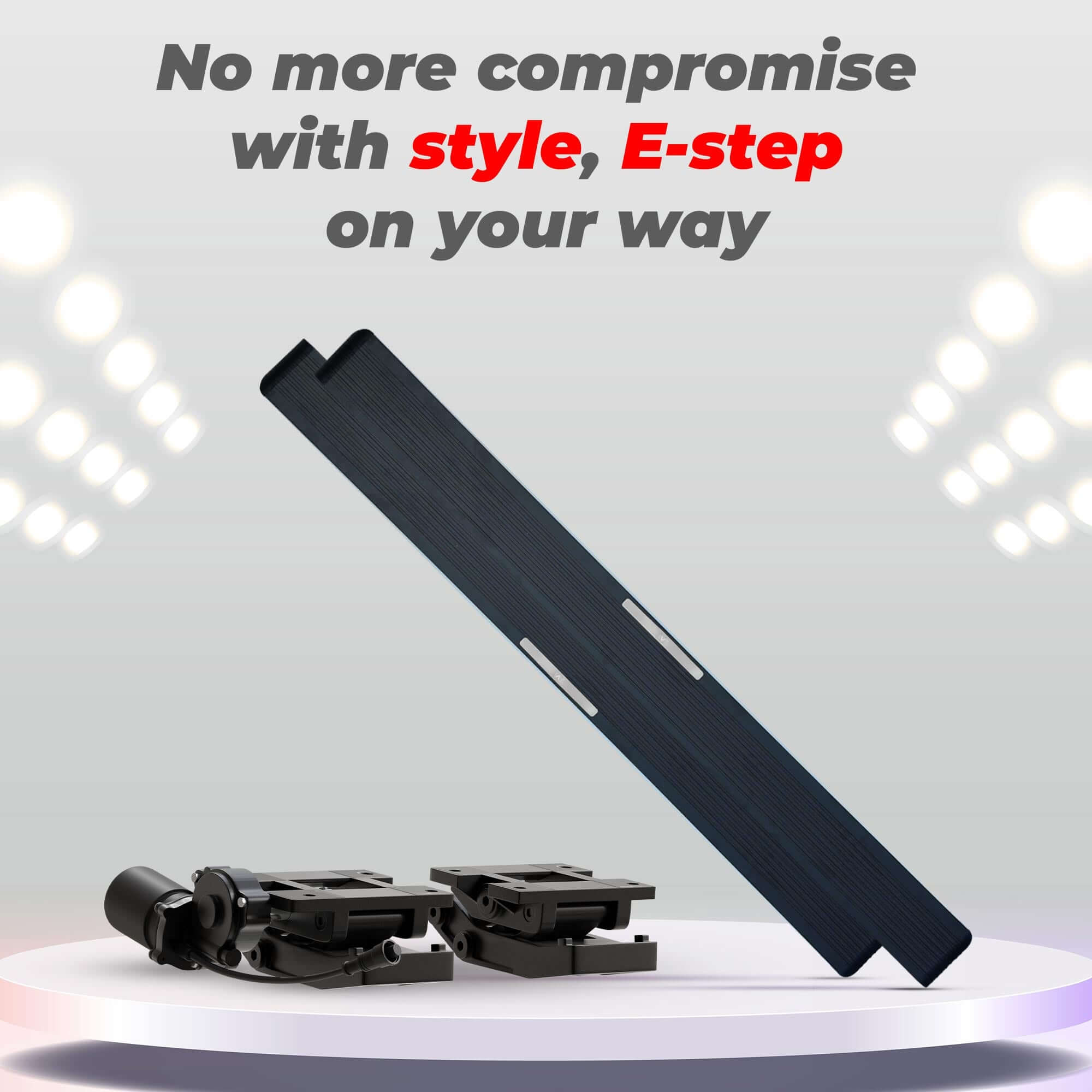 JCBL Accessories Automatic Door Side E-Step for SUVs (KIA Carnival 15+ E-Side Step) | ' No more compromise with style, E-step on your way