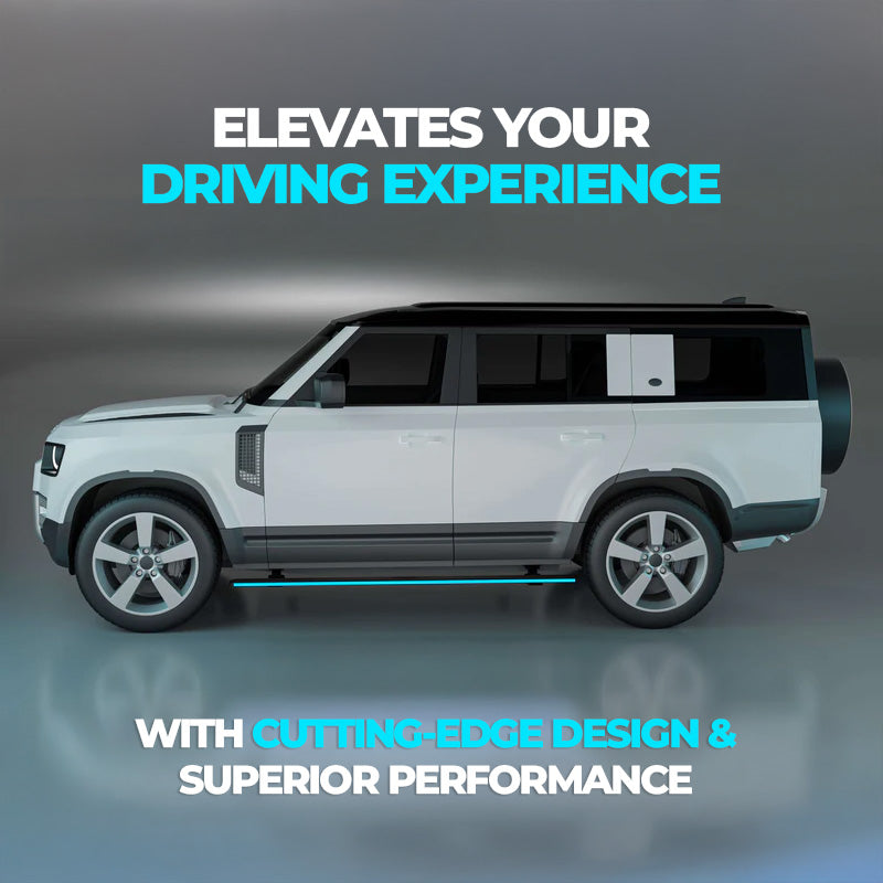 Land Rover Defender 130, 2020+ Electric Side Step with RGB Lights & App Control