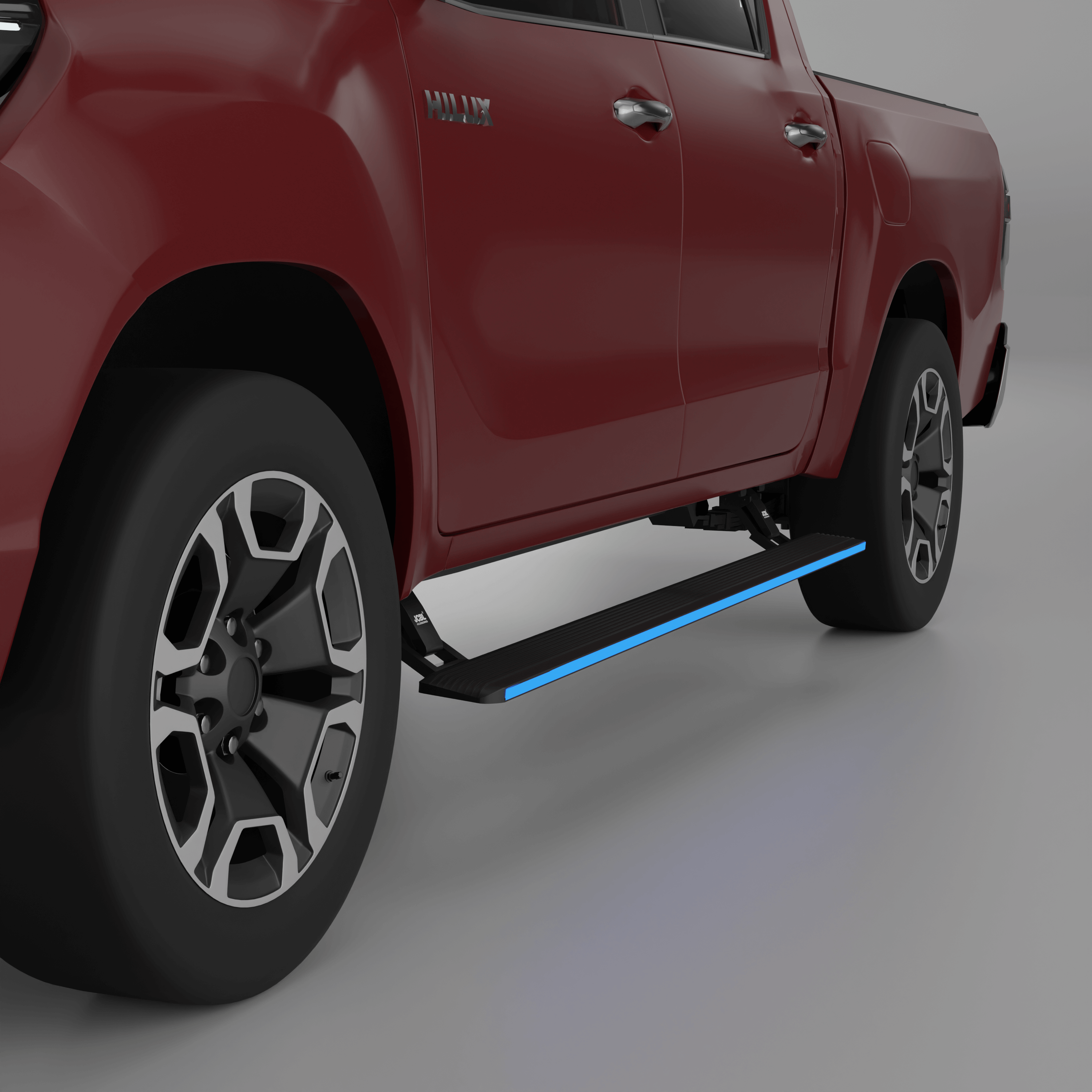 Toyota Hilux 2023+ RGB Electric Side Step(App Controlled)