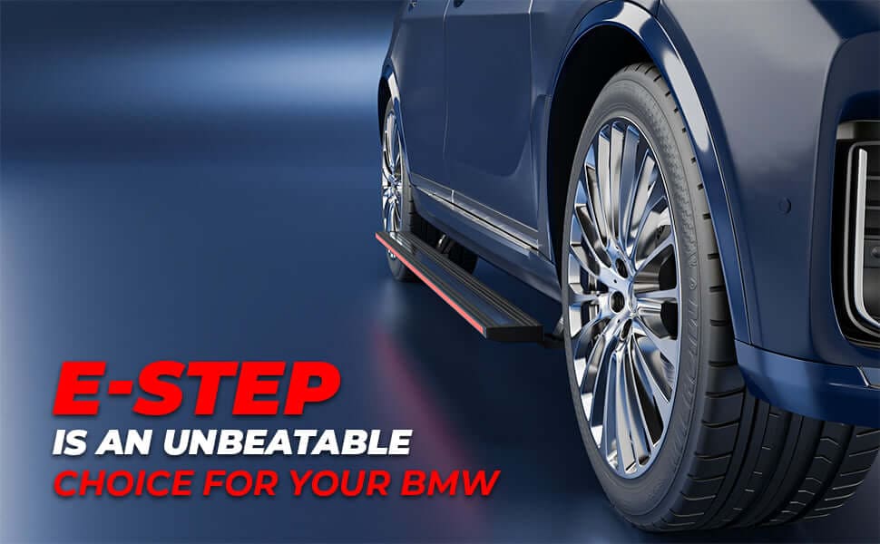 Electric Side Step for BMW X5 2019+ with RGB Streamer Lights and App Controlled