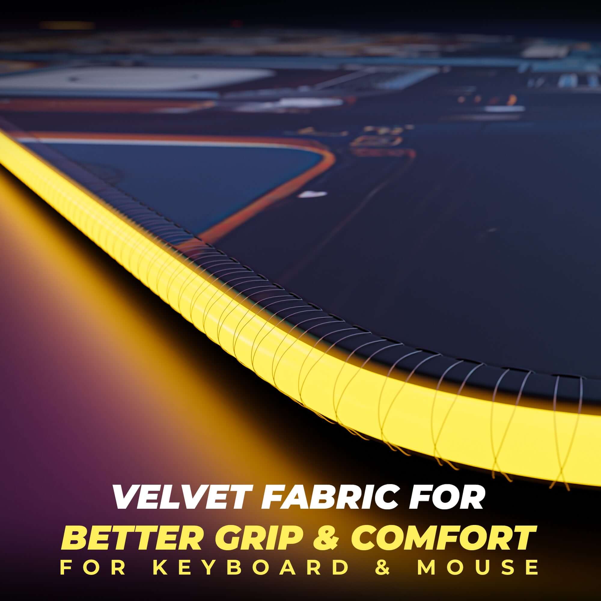 Illumicharge 2-in-1 RGB Mouse Pad with 15W Wireless Charger | Ambient Lighting