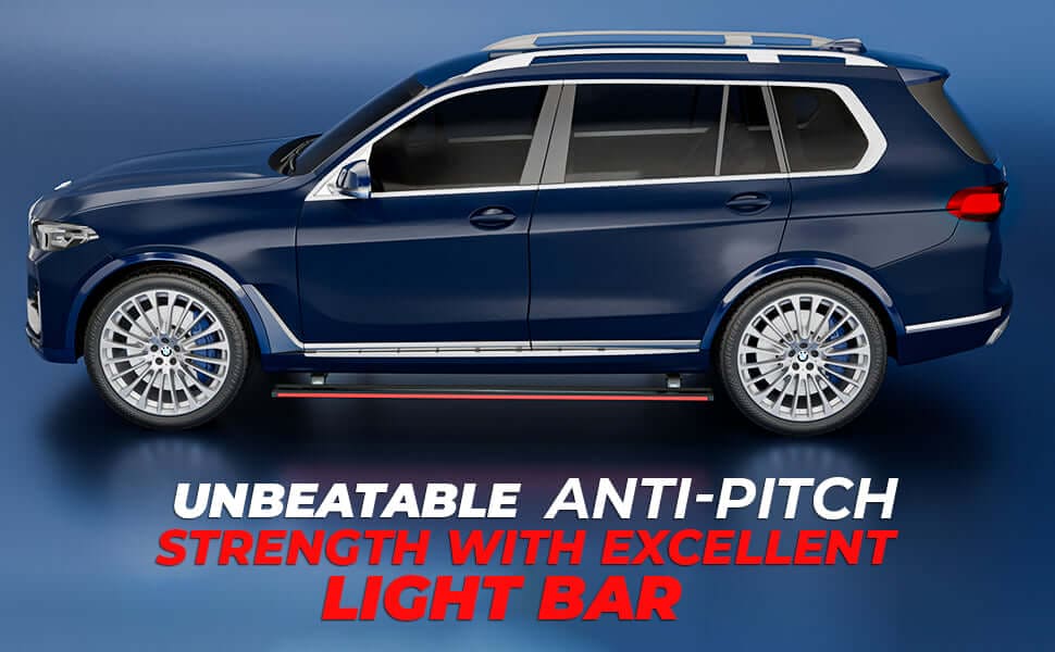 Electric Side Step for BMW X5 2019+ with RGB Streamer Lights and App Controlled