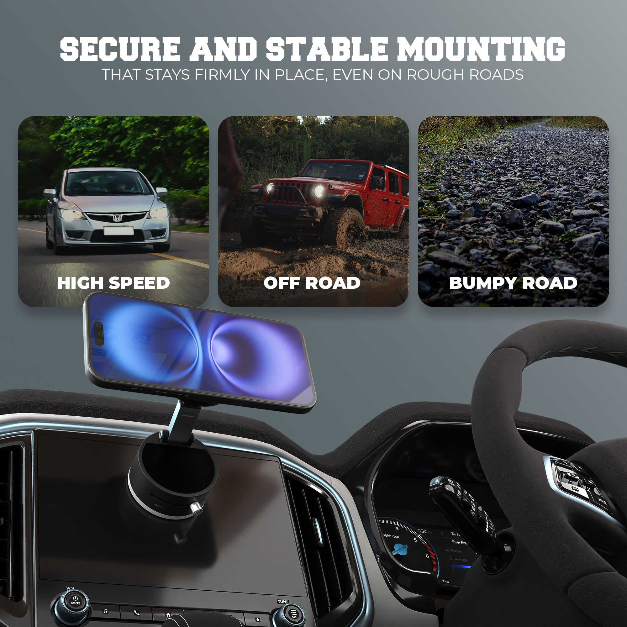 Maglift™ Magnetic Mount – Stick It Anywhere. Stay Hands-Free Everywhere.