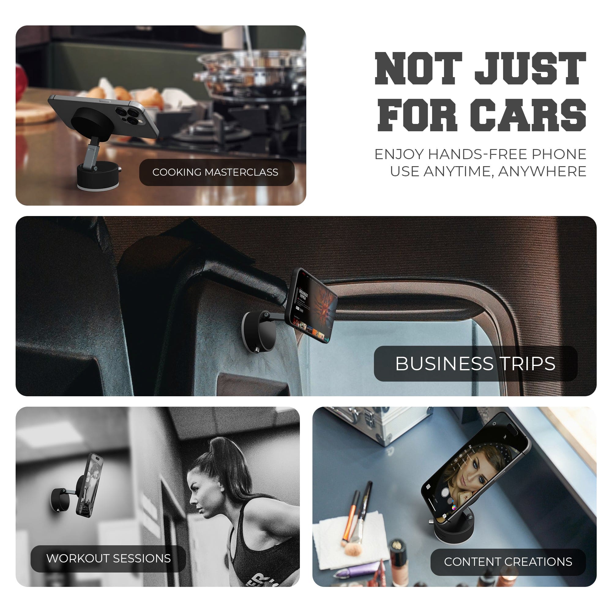 Maglift™ Magnetic Mount – Stick It Anywhere. Stay Hands-Free Everywhere.