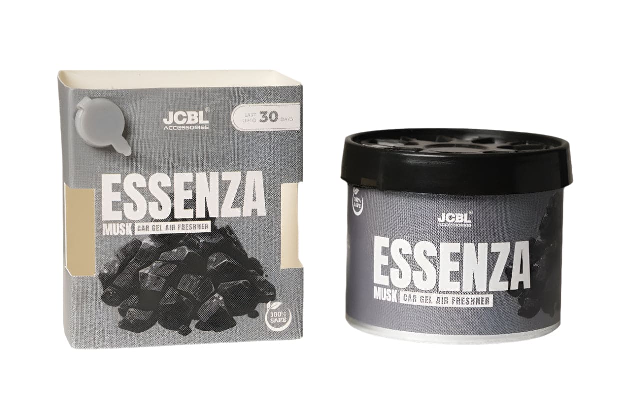 CAR PERFUMES BY JCBL ACCESSORES
MUSK CAR GEL
ESSENZA CAR AIR FRESHNER