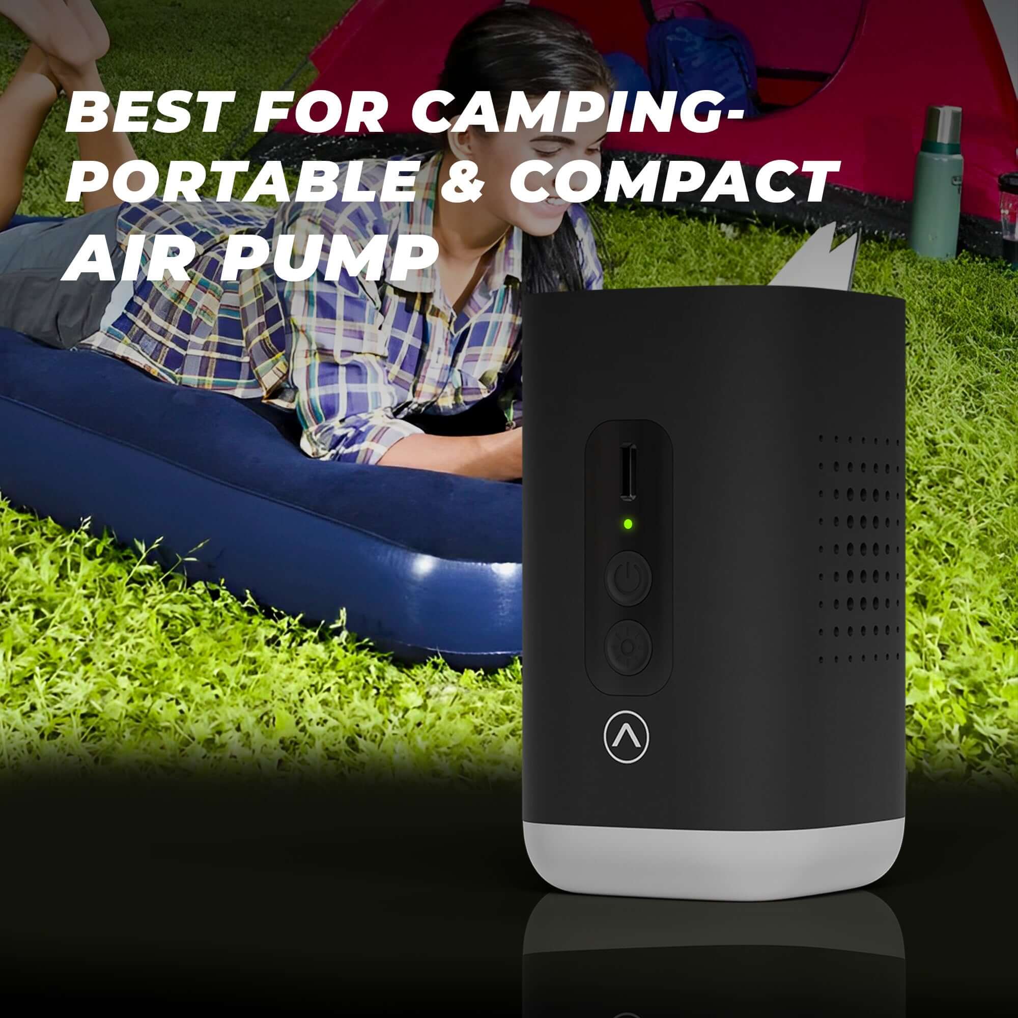 Rescuer Mini Portable Air Inflator & Deflator with Light | Camping | Swimming
