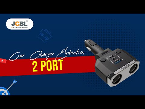 Cigarette Lighter Adapter Two Socket 200W with Two Type-C and Micro USB 78W Car Charger