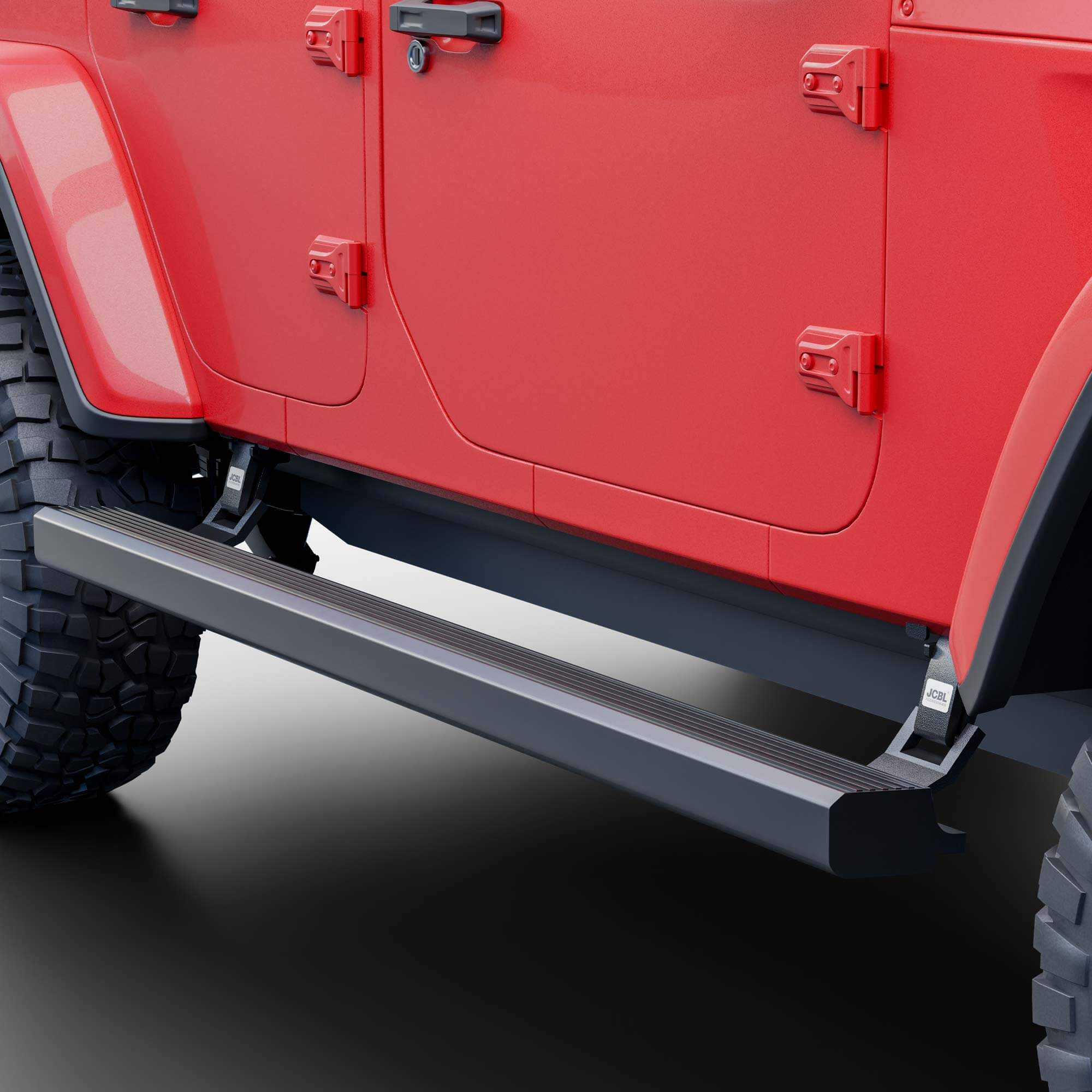 JCBL Accessories Automatic Door Side E-Step for SUVs (Jeep Wrangler 18+ E-Side Step) |