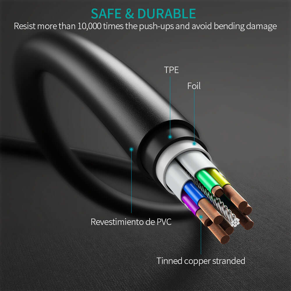 Type-C to Type-C 100W Fast Charging Cable | XCC-1002 | 1.8 m