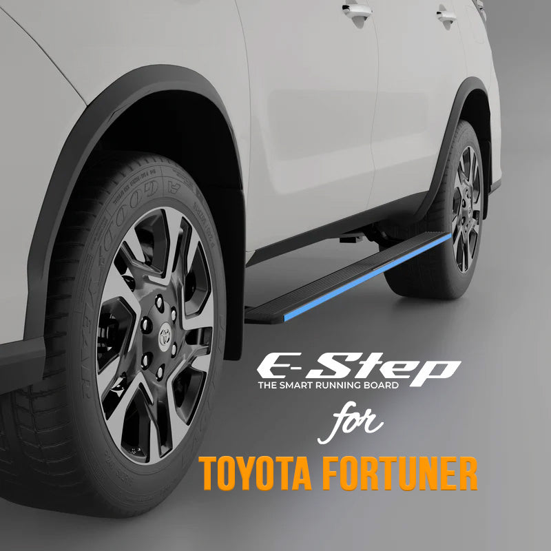 Toyota Fortuner 2016+ RGB Electric Side Step(App Controlled)