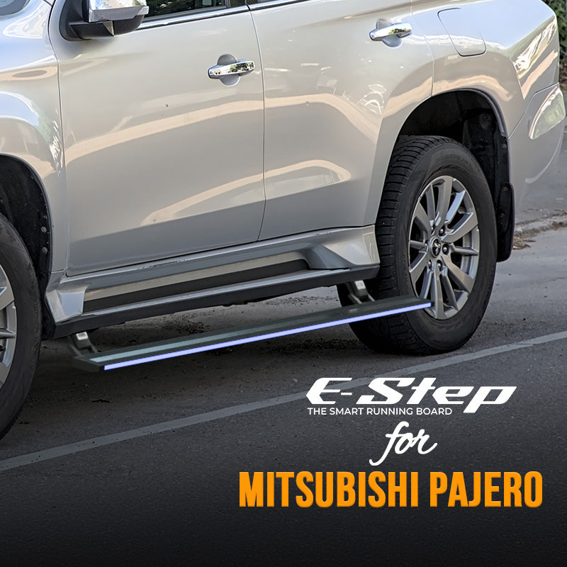 Mitsubishi Pajero 2019+ RGB JCBL Accessories Electric Side Step (App Controlled)