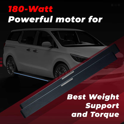 JCBL Accessories Automatic Door Side E-Step for SUVs (KIA Carnival 15+ E-Side Step) | 180-Watt Powerful motor for Best Weight Support and Torque