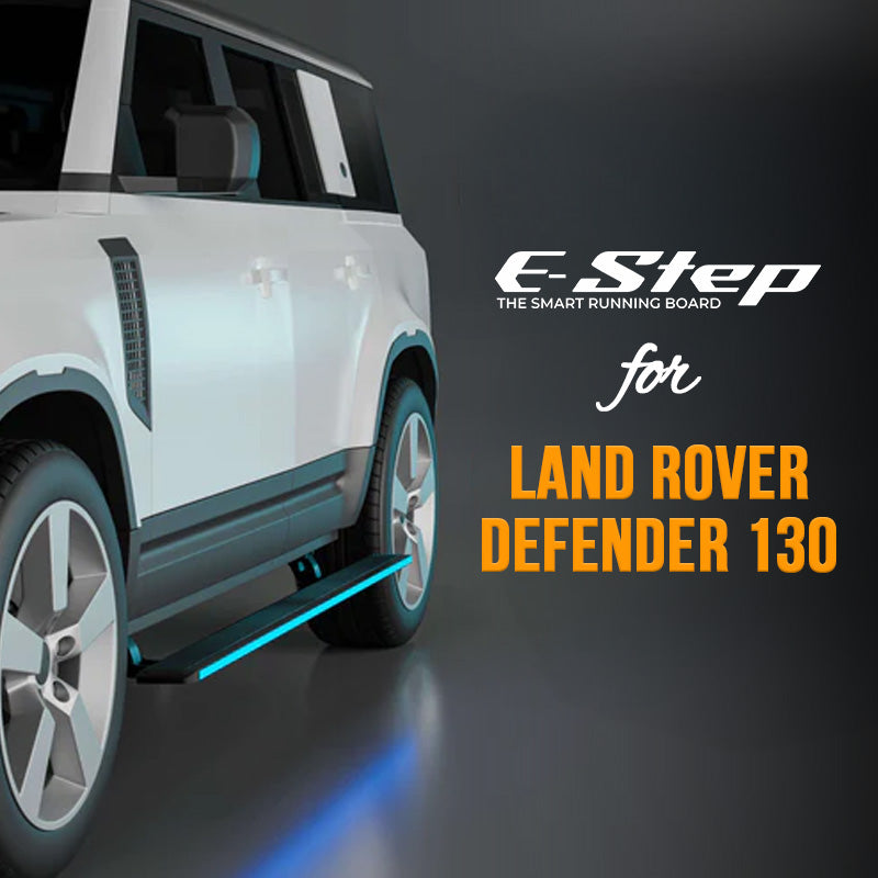 Land Rover Defender 130, 2020+ Electric Side Step with RGB Lights & App Control
