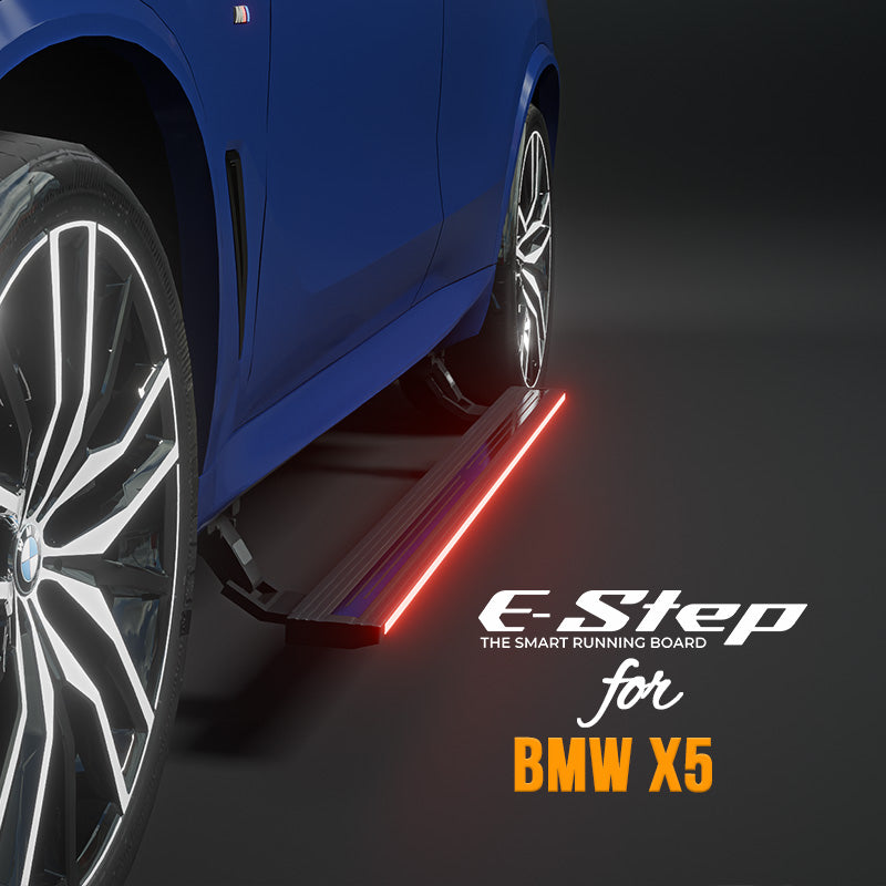 BMW X5 2019+ RGB Streamer Electric Side Step (App Controlled)