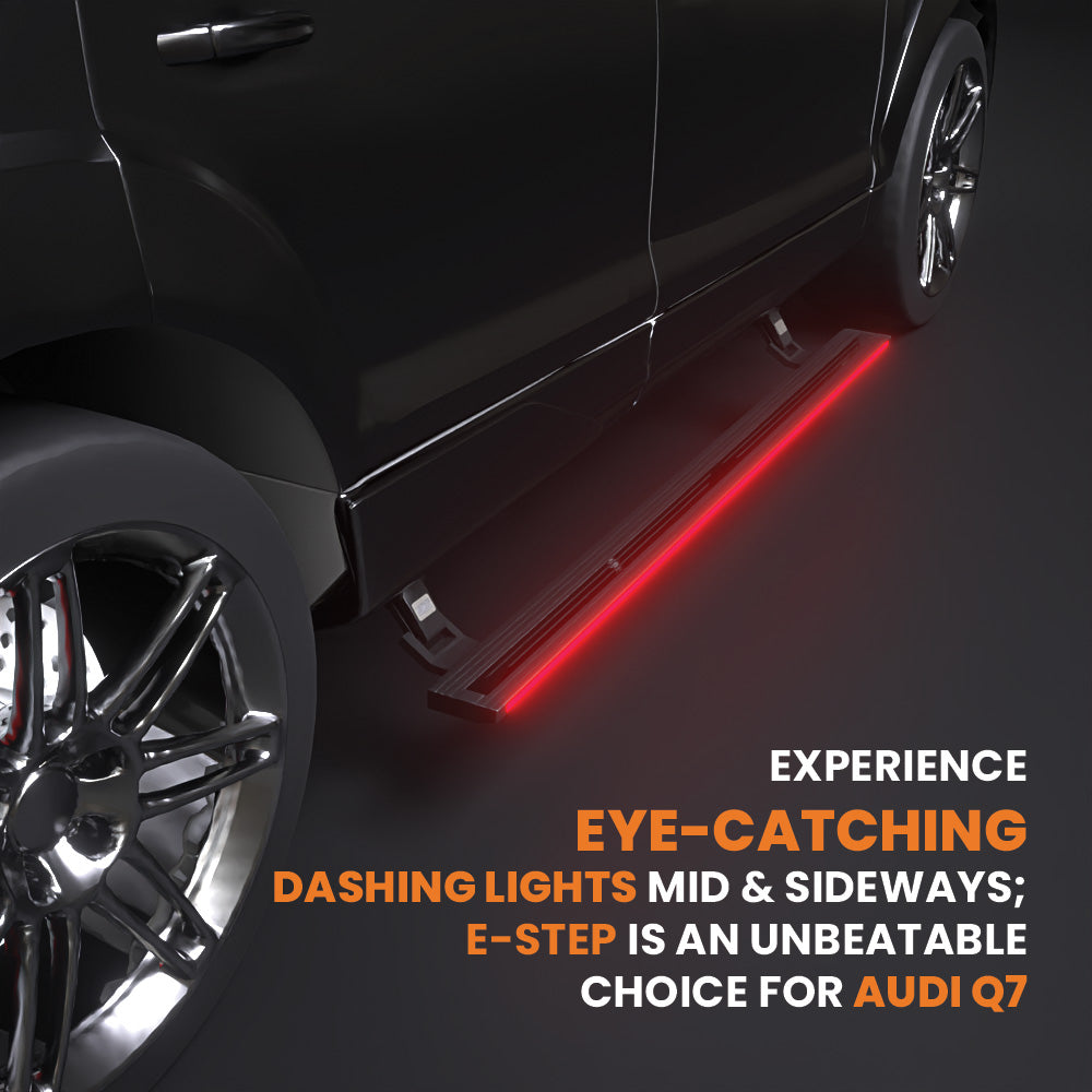 Audi Q7 2016+ Electric Side Step with RGB Lights & App Control