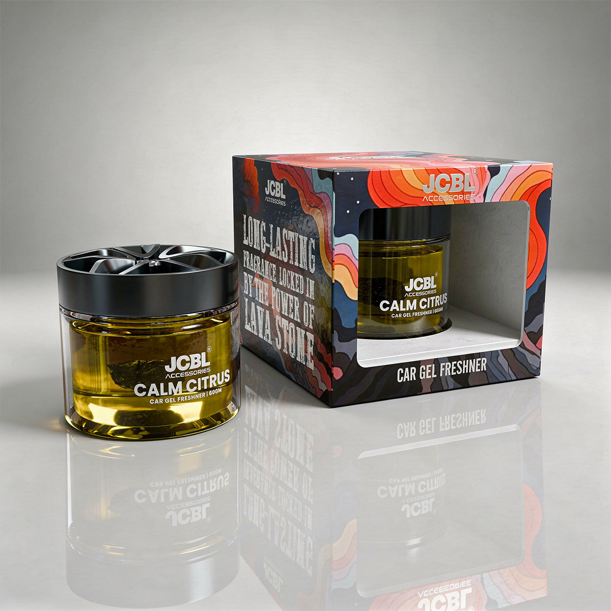 Lava Stone – Citrus | Natural, Long-Lasting Car Perfume