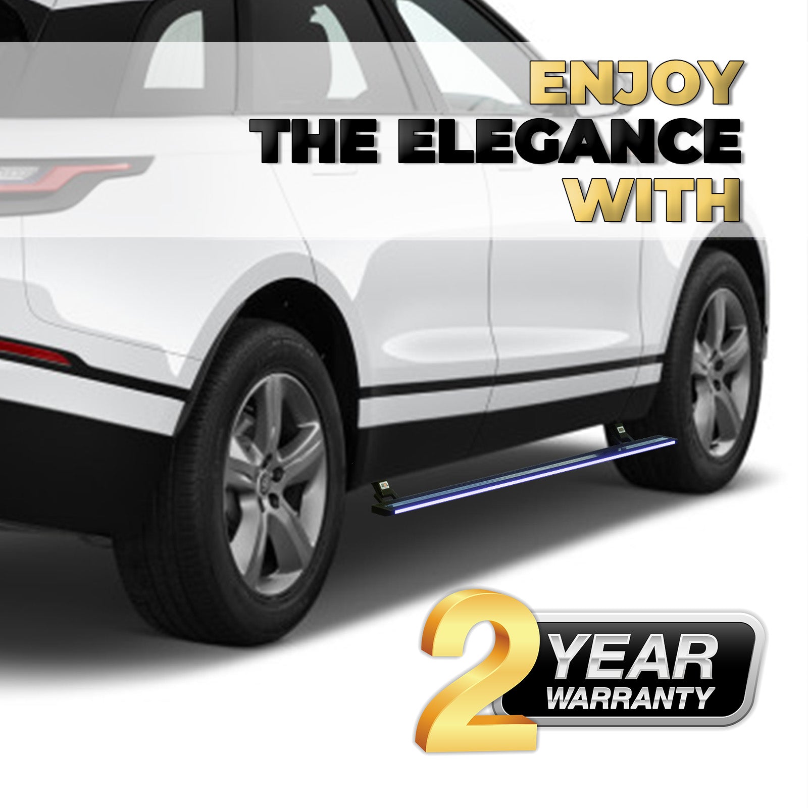 Range Rover Velar 2021–2023 RGB Electric Side Step (App Controlled)