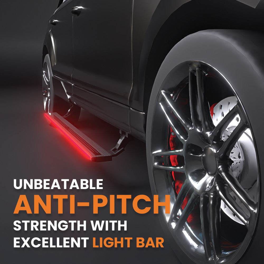 Audi Q7 2016+ Electric Side Step with RGB Lights & App Control