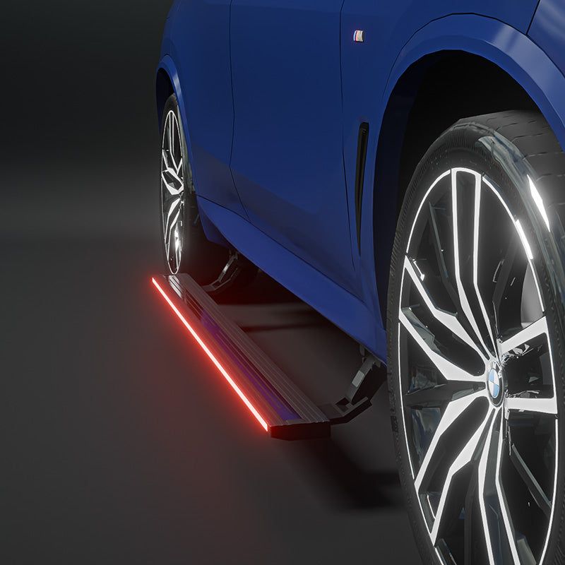 BMW X5 2019+ RGB Streamer Electric Side Step (App Controlled)