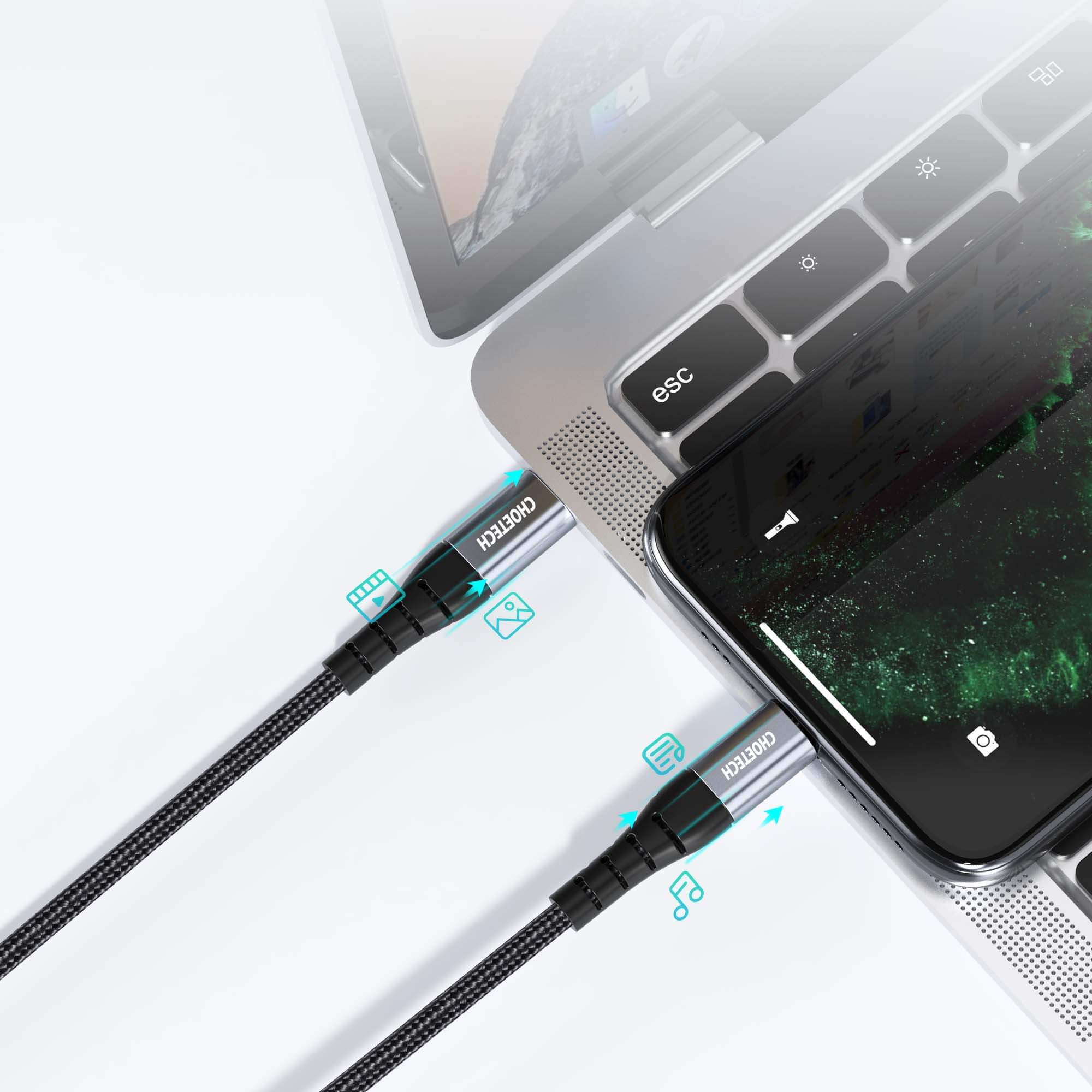 Type-C to Lightning 40W Fast Charging Cable | IP0039 | 1.2 m