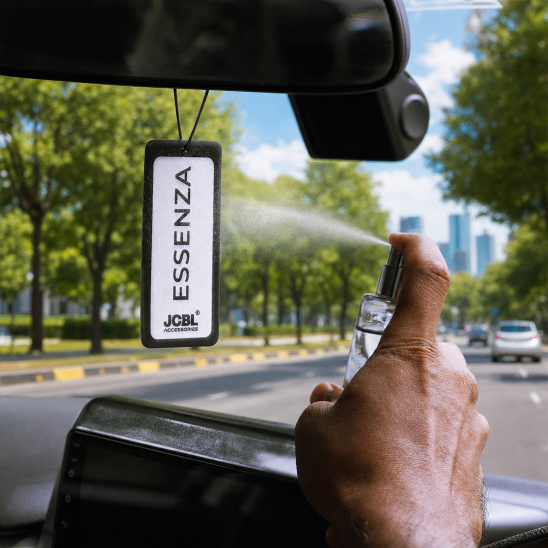 ESSENZA–Premium Car Spray Perfume + Fragrance Dangler | 30 ml