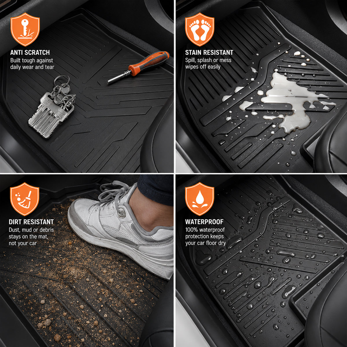 JCBL TPE Car Mat