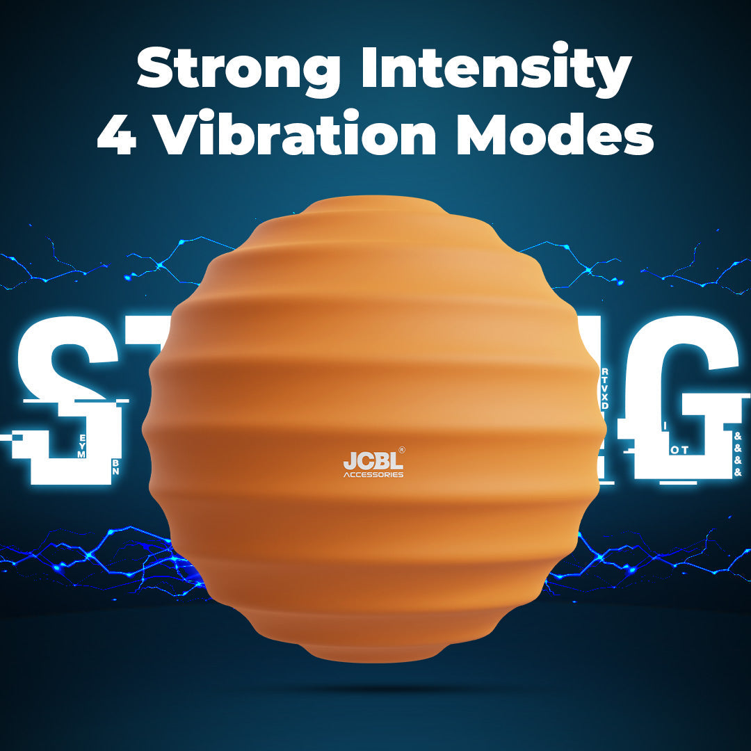 ORB Massager Ball with Heating and Vibration Modes | Orange