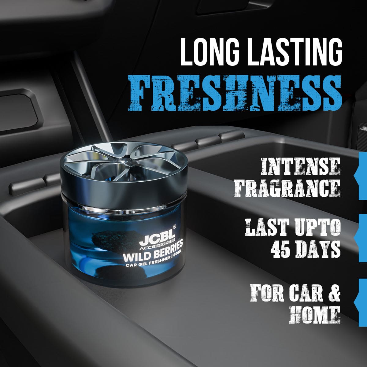 Lava Stone – Wild Berries | Natural, Long-Lasting Car Perfume