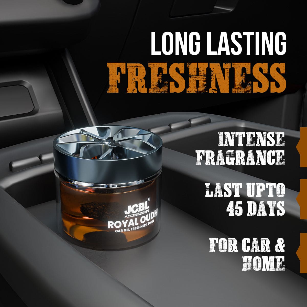 Lava Stone – Royal Udh | Natural, Long-Lasting Car Perfume