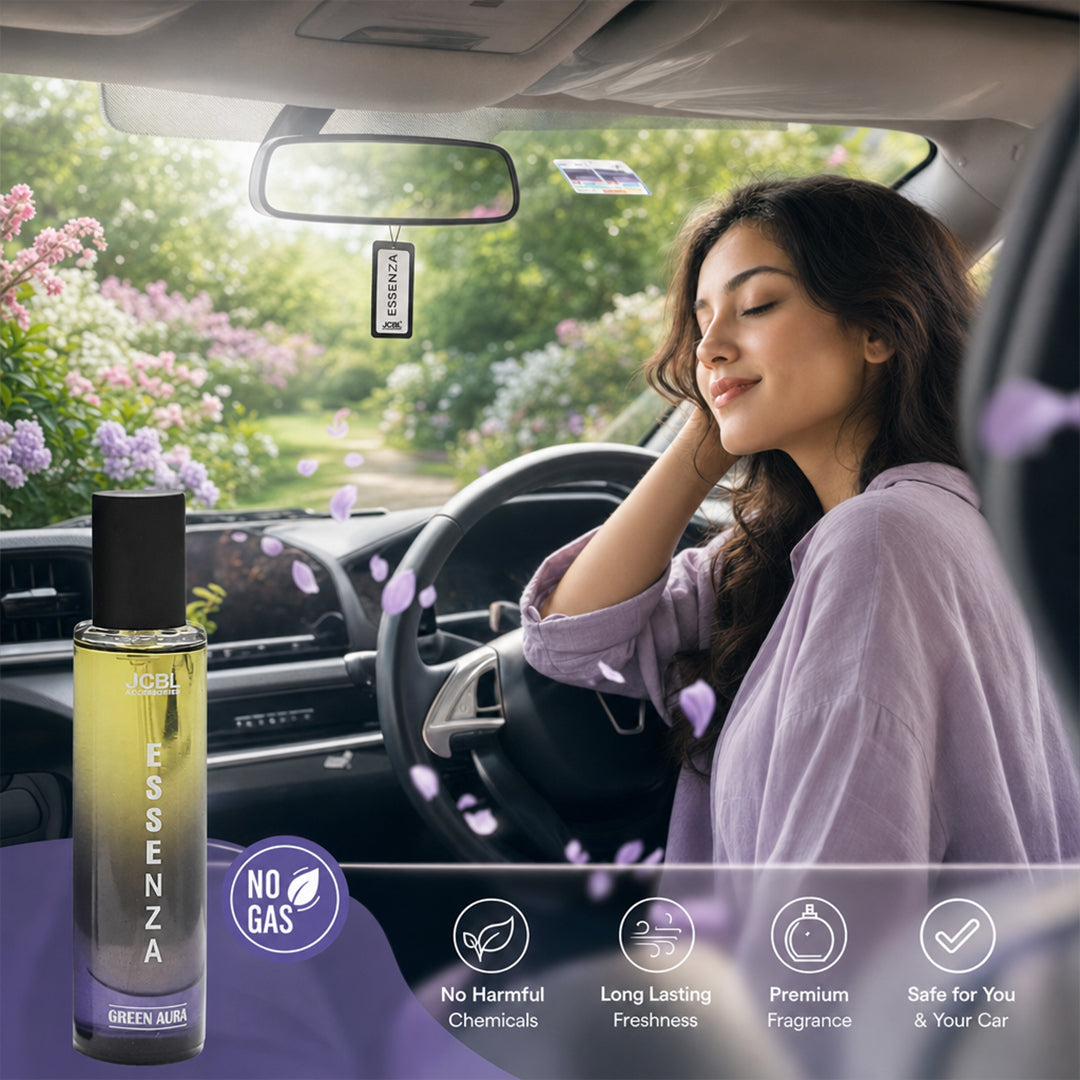 ESSENZA–Premium Car Spray Perfume + Fragrance Dangler | 30 ml