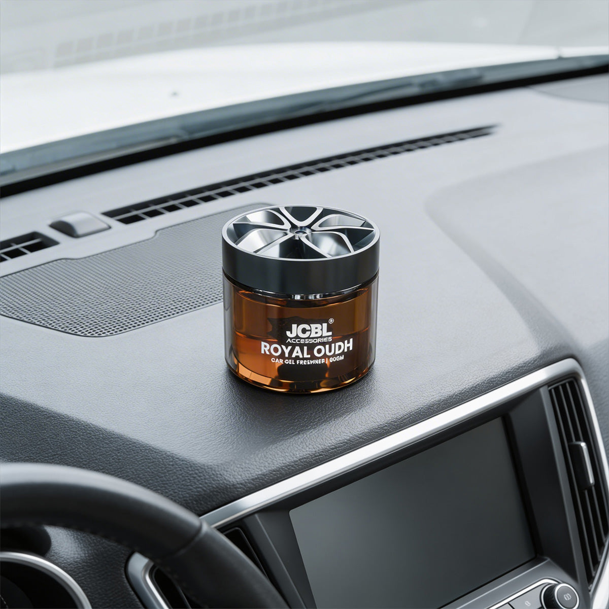 Lava Stone Clam – Royal Udh | Natural, Long-Lasting Car Perfume