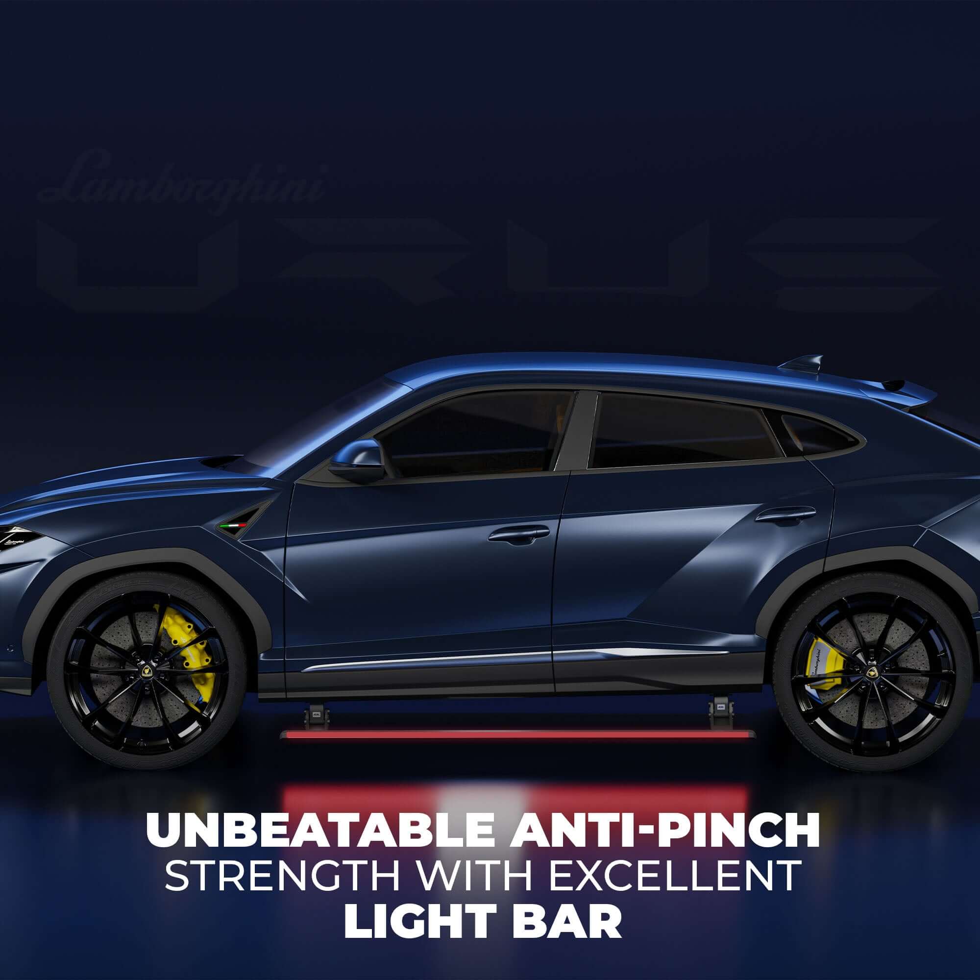 Electric Side Step for Lamborghini Urus 2022+ with RGB Lights (App Controlled)