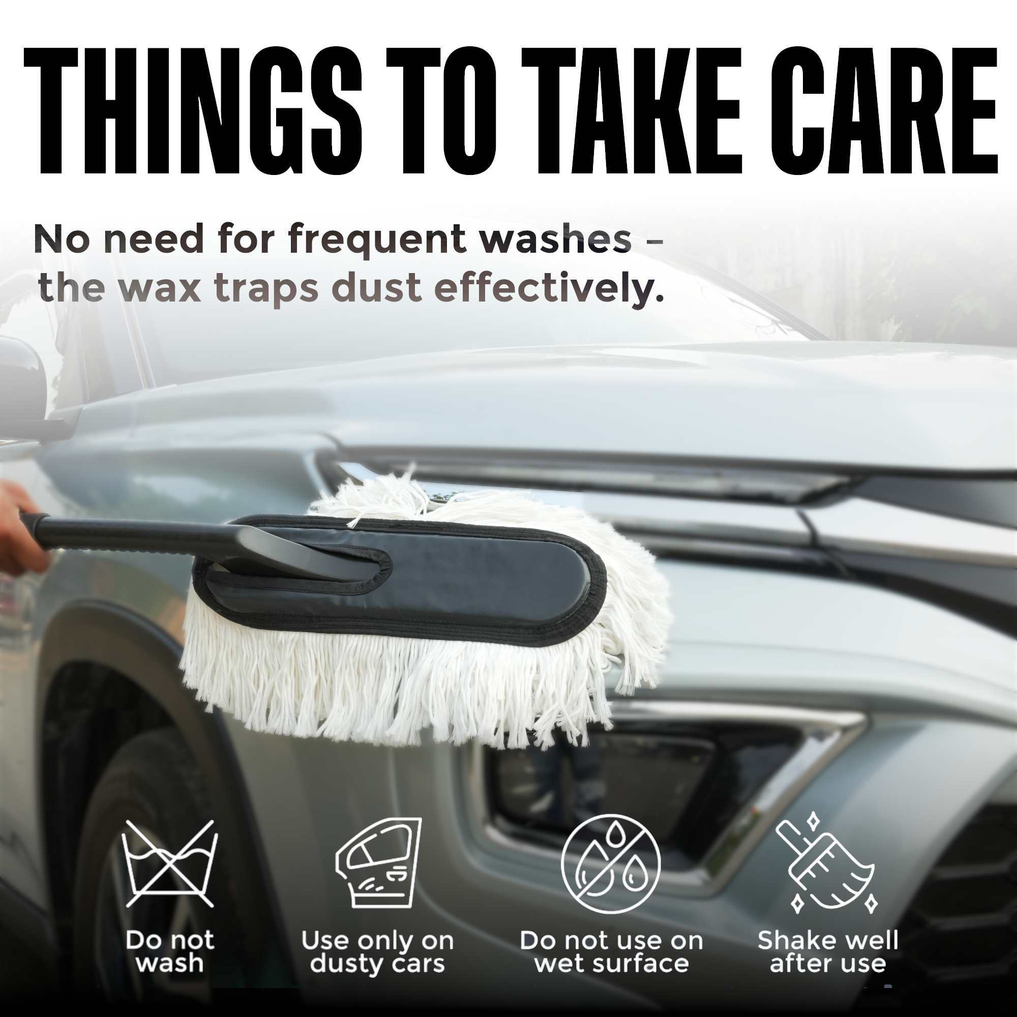Car Duster (with Ceramic Wax infused fibres)