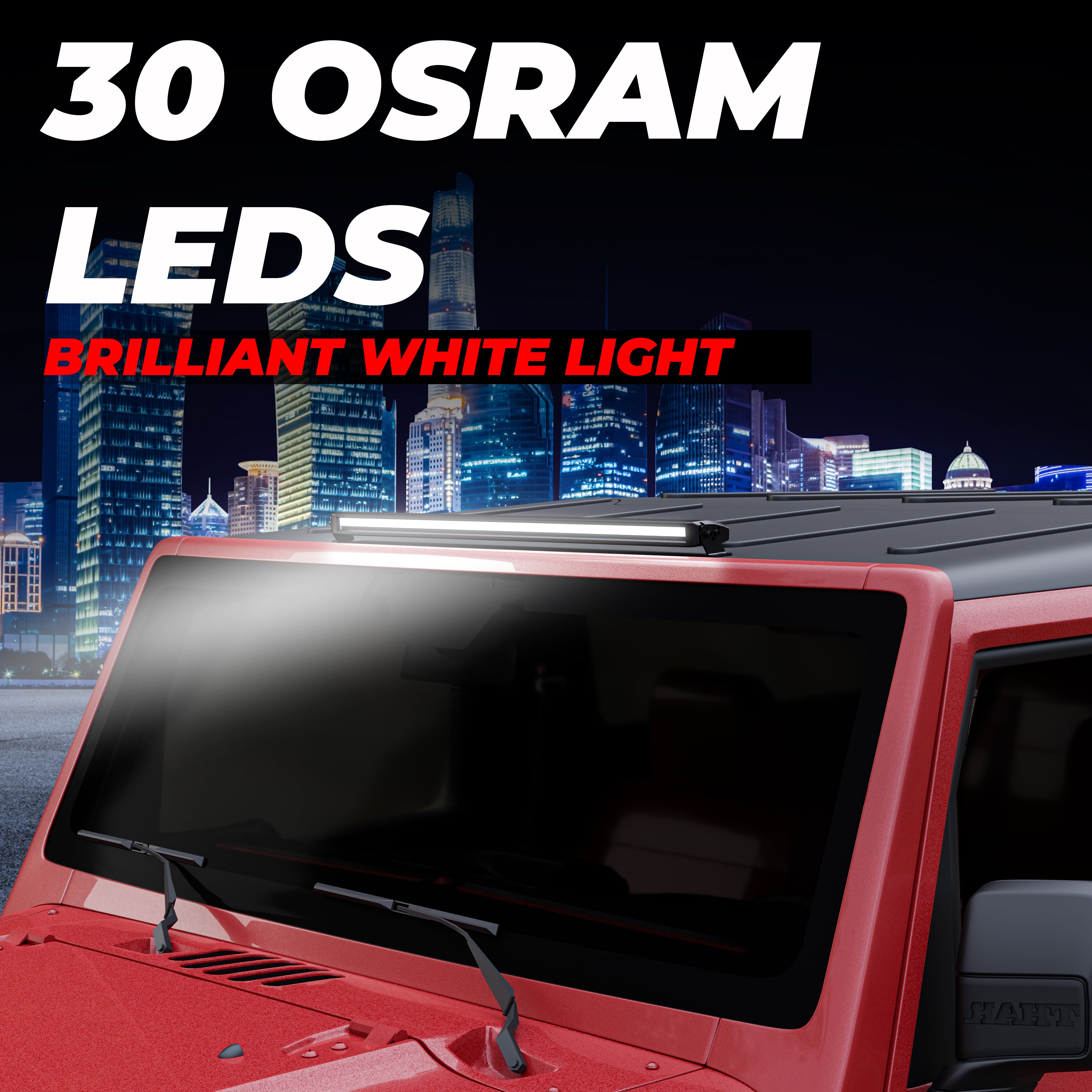 Barado 30 Inch Single Roof LED Light Bar | 150W | RGB Lights